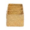 DIKACA Bamboo Storage Basket with Compartments view 1
