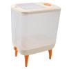 NinGYiYan Rice Storage Container, 12 L Airtight Plastic Bucket for Kitchen Grain Storage view 3