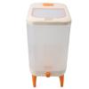 NinGYiYan Rice Storage Container, 12 L Airtight Plastic Bucket for Kitchen Grain Storage view 4