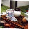 TEHAUX Chinese Vintage-Style Ceramic Storage Canister, 350 mL, with Airtight Lid view 4