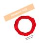 STOBAZA 40-Inch Round Red Trampoline Foam Cover Replacement view 2