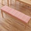 uyeoco Bench Cushion with Zipper, Pink, 90 x 40 x 5 cm view 2
