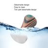 Colorful Wooden Coffee Tamper with Stainless Steel Base, 51 mm view 3