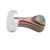 Colorful Wooden Coffee Tamper with Stainless Steel Base, 51 mm view 4