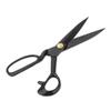 OVAQUIXI Rust-Resistant Black Steel Tailor Scissors, Comfortable Handle, Adjustable Sewing Accessory for Professionals (HC-11-Size) view 1