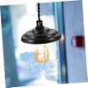 Toddmomy Vintage Black Iron Ceiling Lamp Socket Set view 3