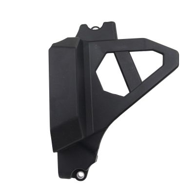 NKURTPC Motorcycle Sprocket Cover and Chain Guard for Zongshen PR250 ZS172FMM-5 AJ1 (Black Sprocket)