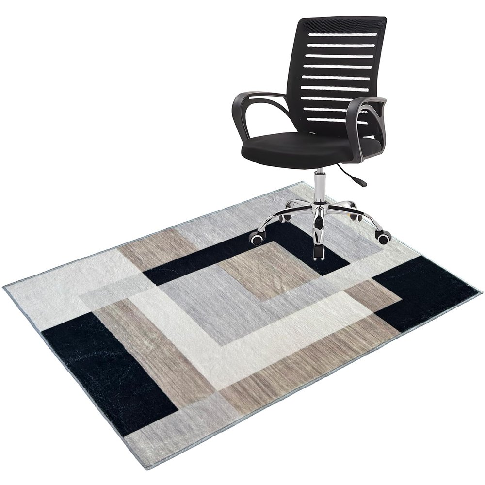 SZZEUOA Office Chair Floor Mat for Hard Floors, 65 x 180 cm