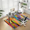 SZZEUOA Office Chair Mat, Non-Slip Floor Protector for Hard Floors, 40 x 80 cm view 2