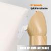 Adjustable Female Dress Form with Removable Head and Plastic Arm for Sewing and Jewelry Display view 4