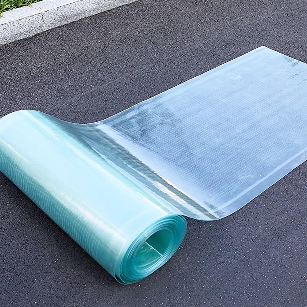 Plastic Roofing Sheets, 1 mm Transparent Acrylic Sheet, Polycarbonate Greenhouse Sheet for Outdoor Garden, Patio, and Balcony (50 x 100 cm)