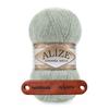 ALIZE Angora Gold 100 g 515 Green Almond Yarn with mySearose Label view 1