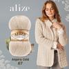 ALIZE Angora Gold 100 g 515 Green Almond Yarn with mySearose Label view 4