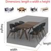 PVPQPR 420D Waterproof Patio Furniture Cover, 200 x 100 x 90 cm view 4