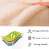 HLTQL Winter Quilt, Thick Lamb-Cashmere Quilted Blanket, Plush and Warm (02, 180 × 220 m/2.5 kg) view 4