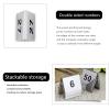 OIFAODAO Table Numbers with W-S Signs, 1–50 or 1–100 view 4