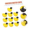 INOOMP 10-Piece Automatic Water Dispenser for Chickens and Pigeons view 3