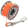 PRETYZOOM Dive Reel for Underwater Adventures, Lightweight Finger Reel with Snap Clip view 1