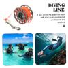 PRETYZOOM Dive Reel for Underwater Adventures, Lightweight Finger Reel with Snap Clip view 2