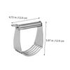 LOLIPPYY Stainless Steel Pastry Blender with Handle view 3