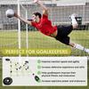 levigationlu Goalkeeper Training Equipment, Soccer Rebound Deflector, 21.6 m view 3