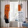 Light Beige Soft Blackout Curtains 160 x 70 cm (H x W), 2-Pack view 2