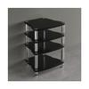 Hi-Fi Audio-Video Rack with Vibration-Damping Feet view 1