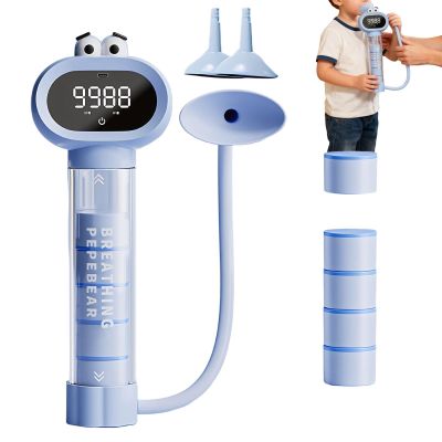 D-Device for Lung Exercises | Breathing Training Device | Dumbbell-Shaped Breathing Tool