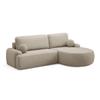 Lookway Cleo Round Sectional Sofa with Sleeper Function and Storage, 264 x 172 cm, Beige – Source 16, Right Side view 3