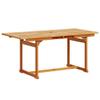Teenpull 7-Piece Acacia Wood Patio Dining Set view 3
