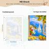 MEIYUDA Paint by Numbers Kit for Adults with Frame, Lemon Landscape, 25 x 35 cm view 3