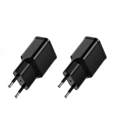 2-Pack USB Charger 5V 2A, Power Adapter with USB-A Port, Universal Fast-Charging Adapter for iPhone 17 Pro Max/17 Pro/16/15/14/13/12/11, Samsung Galaxy S24, for Home and Travel