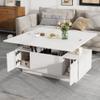 Modern Coffee Table with Dual Lift-Top Mechanism, 50 kg Capacity and Hidden Storage view 2
