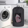 Backpack Laundry Bag for Students, Large Capacity, Shoulder Straps view 2