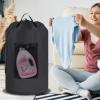 Backpack Laundry Bag for Students, Large Capacity, Shoulder Straps view 3