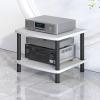 Modern AV Cabinet with Ample Storage, White, 60 x 44 cm view 1