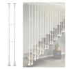 Gold Metal Stair Handrail, 50 cm Safety Railing view 1