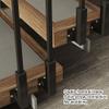 Gold Metal Stair Handrail, 50 cm Safety Railing view 4