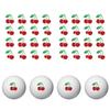 PLIGREAT 32-Piece Red Cherry Golf Ball Marker Stickers view 1