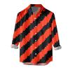 Men's Halloween Blood-Splatter Shirt, Long Sleeve, M-3XL view 2