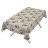 ANRO Washable Tablecloth, Palladium Leaves, 180 x 140 cm, Weatherproof view 1