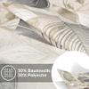 ANRO Washable Tablecloth, Palladium Leaves, 180 x 140 cm, Weatherproof view 2