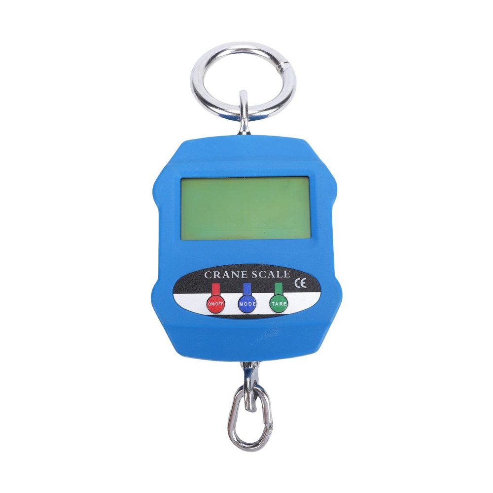 Depisuta 300 kg Digital Hanging Scale, Stainless Steel, 0.05 kg Precision, Large LED Display