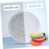 MUCKLILY Fruit Design Cleaning Sponges, Thick Dish Sponges, 4-Pack view 3