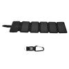 Foldable Portable Solar Power Bank, Dual Output, Universal Direct Charging, Black, 330 g (50% Off) view 1