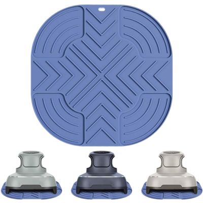 Silicone Mat for Air Fryer, Silicone Trivet for Kitchen Countertop, Heat-Insulating Protective Mat for Baking, Camping, Cooking, Picnics, Restaurants, and Home