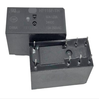 1 pc HF115F-TH 024-1Z3A (115F-1C-8P-24V-10A) 8-Pin Relay
