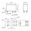 1 pc HF115F-TH 024-1Z3A (115F-1C-8P-24V-10A) 8-Pin Relay view 2