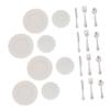 Miniature Alloy Tableware Set for Dollhouses view 1