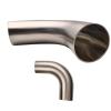 AUOQKQUT 1pc 1-1/2" Automatic Welding Elbow, SS316L, Long Type, BA Grade, Polished view 3
